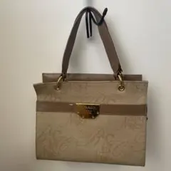 NINA RICCI ベージュ ハンドバッグ