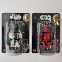 STARWARS ベアブリック賞 19 ボバ・フェット　15 シス・トルーバーのサムネイル