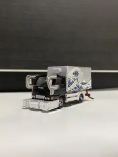 ミニカー エルフ アームロール車 フックコンテナ車 改造 トミカ - メルカリ