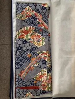 正絹小紋　めでたい柄　袖長め