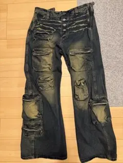 パンツ KRAFTWORK PLUG EXCLUSIVE BK FLARED CARGO 即日発送KRAFT WORK / BK FLARED CARGO / BLACK - メルカリ