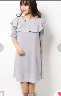 Supreme.La.La.☆オフショルニットワンピ