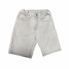 《 H&M 》 キッズ服　110サイズ　ハーフパンツ　グレー　デニム