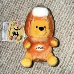 ディズニー プーさん 午年 2026年 干支ぬいぐるみバッジ