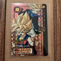 ドラゴンボールGTカードダス ドラゴンボールGTカードダス本弾No.73孫悟空＆トランクス - メルカリ