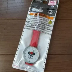 Disney ミニーマウス 腕時計 赤