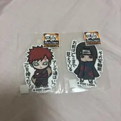 NARUTO レギュラーステッカー 我愛羅、イタチ