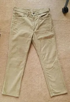 リーバイス　519　W34　ベージュ　コーデュロイ　日本製　Levi's
