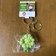EXPO2025 ミャクミャク 立体マスコットキーホルダー 推しカラーポチャッコ