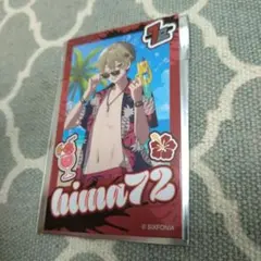 シクフォニ　ランダムチェキ風カード第2弾　暇72