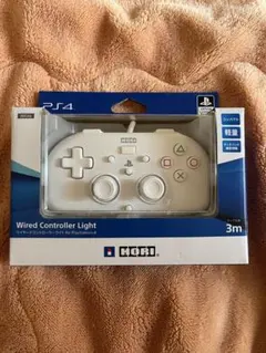 PS4 ワイヤードコントローラーライト ホワイト 未使用未開封品 HORI