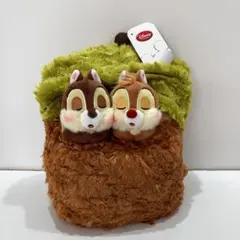 ディズニーストア オータムデイドリーム チップとデール　ブランケット ぬいぐるみ