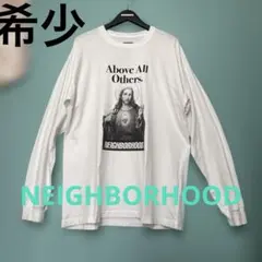 NEIGHBORHOOD 長袖カットソー ホワイトネイバーフッド