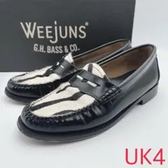 G.H.BASS コインローファー ラーソン ゼブラ【UK4】のサムネイル