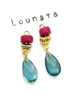 5点で450円引き ハンドメイドピアス 樹脂ピアス