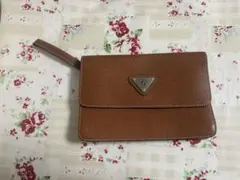 renoma レノマ フランス製 レザー セカンド クラッチバッグ　レトロ