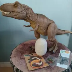 【美品】マテルMATEL ジュラシック・ワールド　恐竜T-REXティラノサウルス