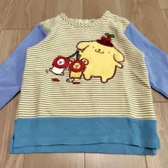 美品・ベイビーチアー　ポムポムプリン　トレーナー　120のサムネイル