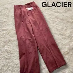【GLACIER（グラシア）】 レディース Lサイズ センタープレスパンツ