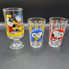 昭和レトロ SNOOPY グラス 佐々木硝子