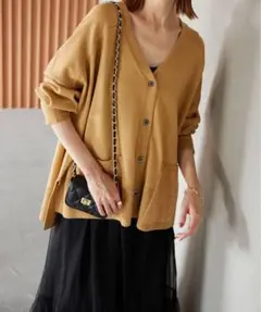 【美品】SLOBE IENA ウォッシャブルカーディガンのサムネイル