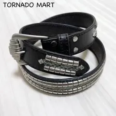 平成アーカイブ TORNADO MART 型押しレザー ウエスタンベルト 平成アーカイブ TORNADO MART 型押しレザー ウエスタンベルト