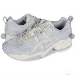 asics アシックス ゲルナンディ スニーカー 水色 グレー