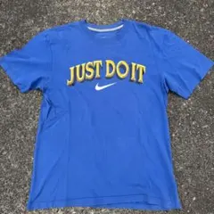 【希少】ナイキ　センターロゴ　ビックプリント　ビックロゴ　スウッシュロゴTシャツ