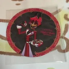 ハズビンホテル アニカフェ グリッター缶バッジ アラスター2個セット ハズビンホテル アニメイトカフェ アニカフェ グリッター缶