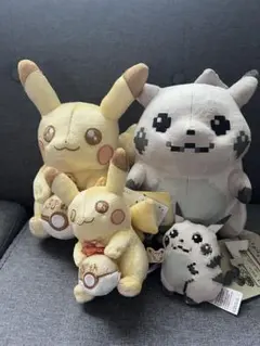 はじまりのピカチュウ　ぬいぐるみ　ピカチュウ　マスコット　限定品　セット はじまりのピカチュウ ぬいぐるみ マスコット セット ポケモンセンター