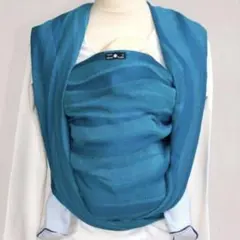 ベビーラップ　スリング　DIDYMOS【サイズ 5】青緑の波