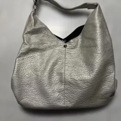Firano シルバー ショルダーバッグ　シルバー　未使用ポケット付き