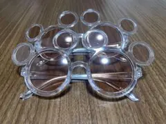 ディズニーサングラス　2つセット　クリア
