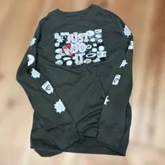 キッズNIKE ナイキ ロンT M JUST DO IT コミック柄 カーキ
