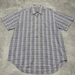 CHAPS チェック柄半袖シャツ Msizeのサムネイル