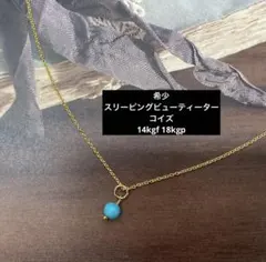 【限定１個】【希少】スリーピングビューティーターコイズのネックレスのサムネイル