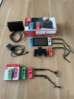 Nintendo Switch 本体 ➕Joy-Conグリーン、ピンク