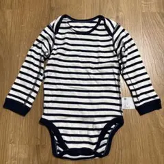 UNIQLO BABY 長袖ロンパース ボーダー 90cm