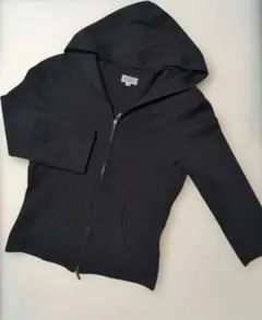 FOXEY 七分袖 黒カーディガン 38