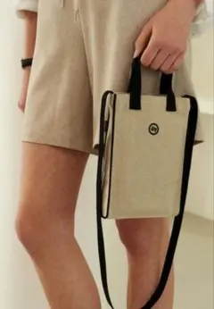 【新品未使用タグ付】depound biscuit bag -black (M)