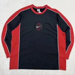 極稀少‼️90s NIKE TEAM 銀タグ シューティングシャツ XL 黒緑 - メルカリ