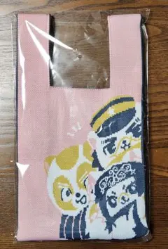 ゴールデンカムイ どうぶつフォーゼ ニットバッグ 杉元＆アシリパ＆白石