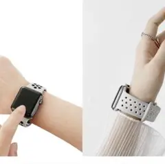 apple watch スポーツ シリコンバンド ベルト アップルウォッチ