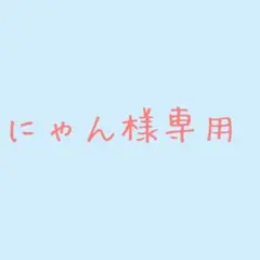 にゃん様専用