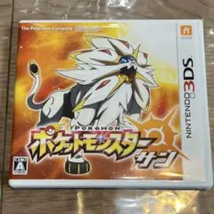 ポケットモンスター サン ニンテンドー3DS ソフト　カビゴンgx付き