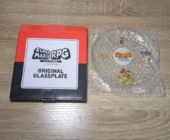 【非売品】スーパーマリオRPG エディオン特典 オリジナル強化ガラスプレート 皿のサムネイル