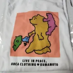LIVE IN PEACE KUMAMOTO L/S TEE 復興 チャリティ