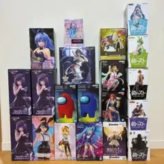 プライズフィギュアまとめ売り、初音ミク、着せ恋、ロキシー、ぬースト、巴マミ他