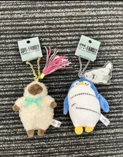 新品 USJ スパイファミリー ひつじ ペンギン ボンド