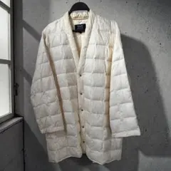 TAION キルティング ロングダウンジャケット M